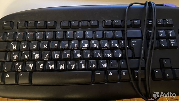 Мультимедийная проводная клавиатура 2 шт