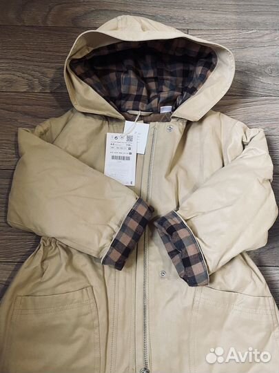Zara плащ 110 новый