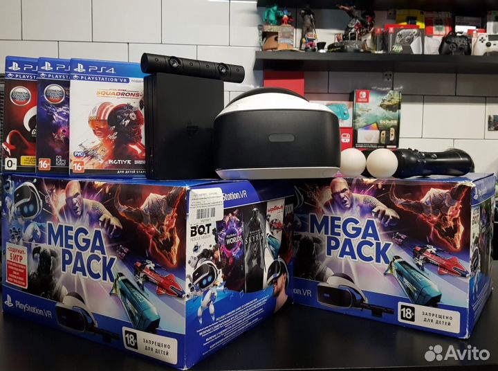Playstation VR ZVR1 / ZVR2, PS Camera/Move