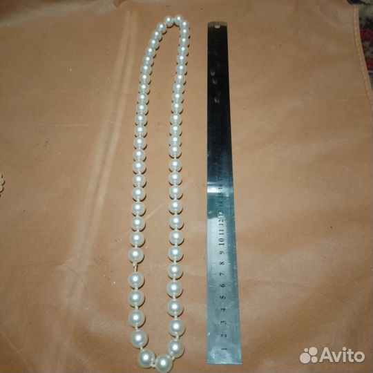 Бусы Чехия винтаж