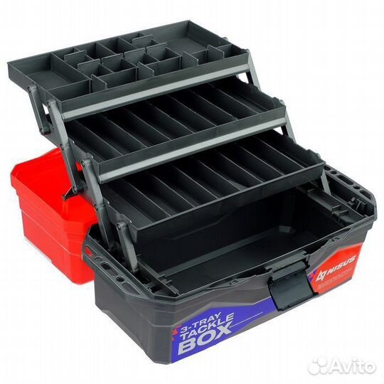 Рыболовный ящик Nisus красный