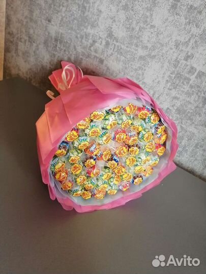 Букет из чупа чупсов