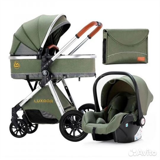 Коляска luxmom 3 в 1