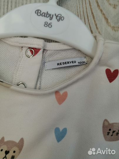 Платье для девочки 92