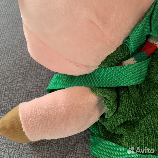 Мягкая игрушка рюкзак поросенок в отличном состоян