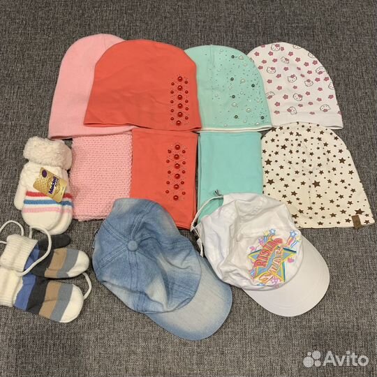 Шапка Снуд для девочки в ассортименте