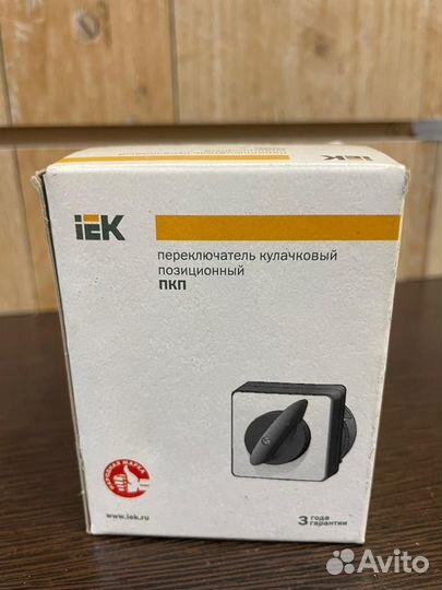 Переключатель кулачковый позиционный пкп IEK