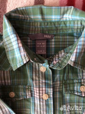 Рубашка на мальчика 80,86,92