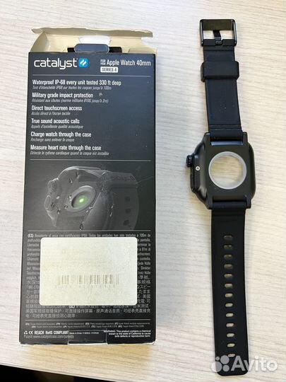 Бампер и ремешок Catalyst case Apple Watch 40 mm