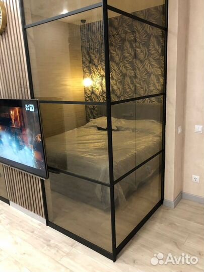 Перегородки раздвижные для зонирования комнаты