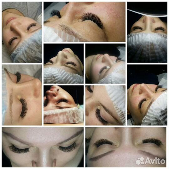 Наращивание ресниц, волос. П.М. Афронаращивание