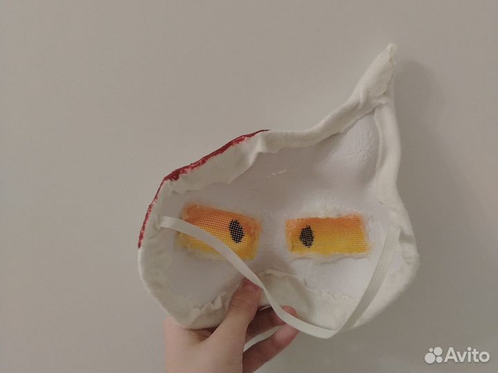 Маска для квадробики кошки