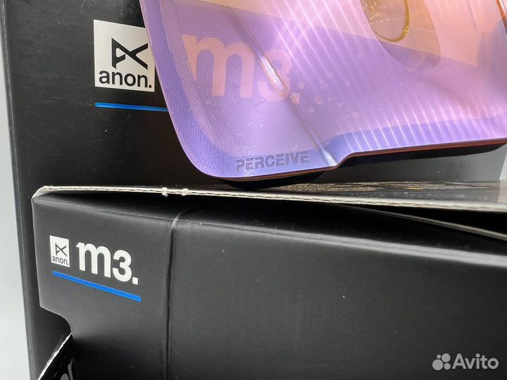 Сноуборд маска Anon M3 W/SPR Prcv Vrbl Grn