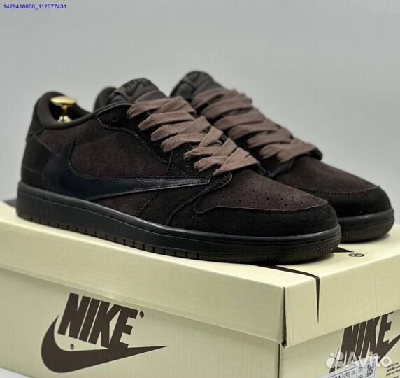 Nike Air Jordan 1 Low OG Velvet Brown (Арт.99123)