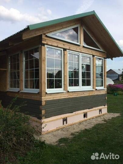 Пластиковые окна и двери для веранды, террасы