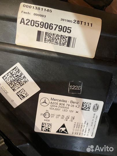 Продам фару левую на Mercedes-Benz C-класса