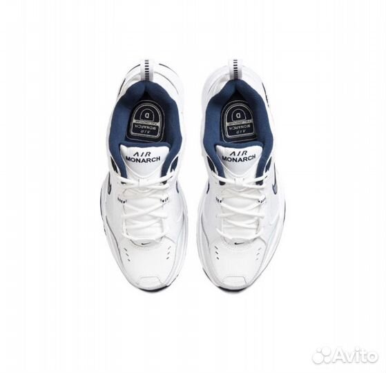 Кроссовки Nike air monarch 4 white navy под заказ