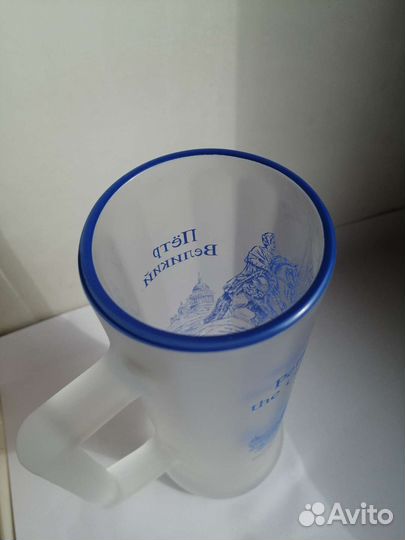 Редкая Пивная кружка Bockling 0,3 л Пётр Великий