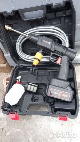 Аккумуляторная автомойка,мойка портативная