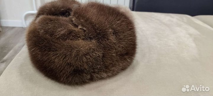 Шапка ушанка меховая мужская