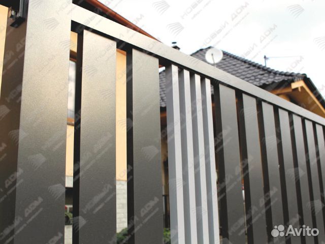 Забор металлический