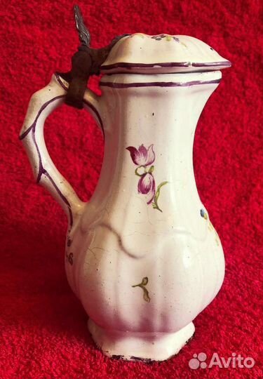 Антикварный Кувшин. Франкенталь 1762г. Германия