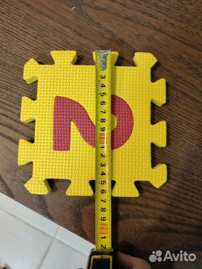 Детский коврик для ползания пазл