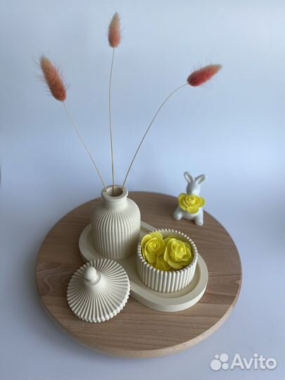 Подарок декор ваза шкатулка подсвечник подставка