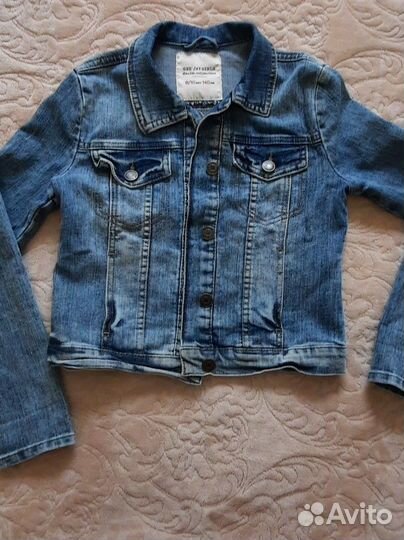Джинсовая куртка для девочки