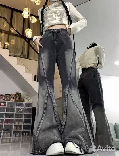 Джинсы y2k корея