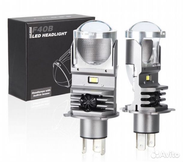 Мини линзы h4 f40b