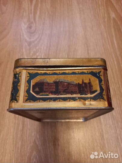 Старинные жестяные коробки