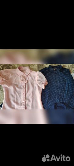 Школьная рубашка, блузка для девочки