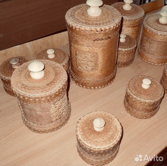 Туески,вазы