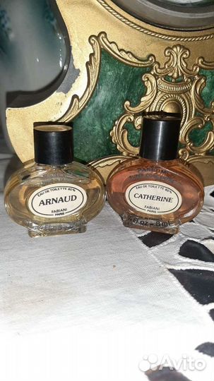 Винтажные миниатюры духи fabiani paris