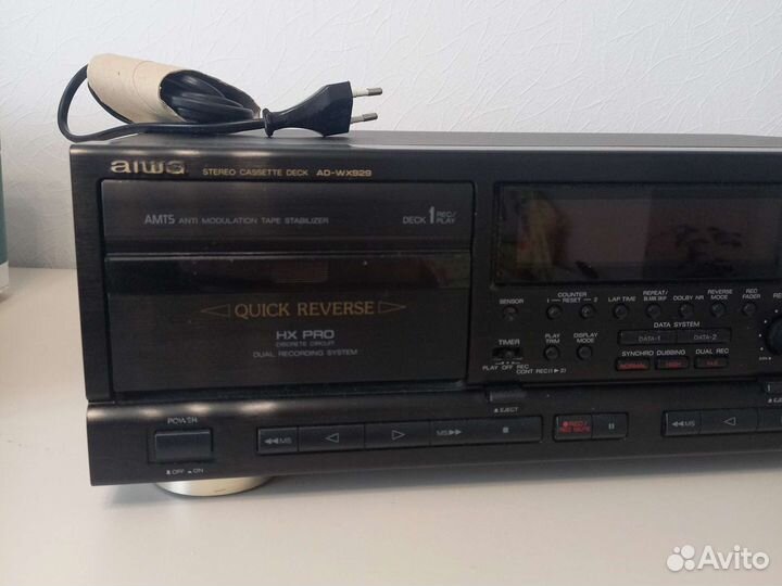 Aiwa stereo cassete deck AD-WX929