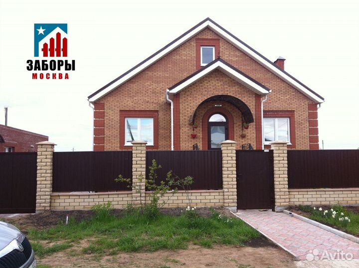 Откатные ворота с установкой