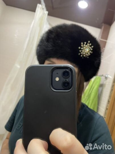 Шапка норковая берет
