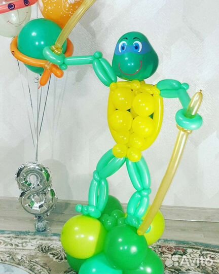 Игрушки из шаров. Воздушные шары