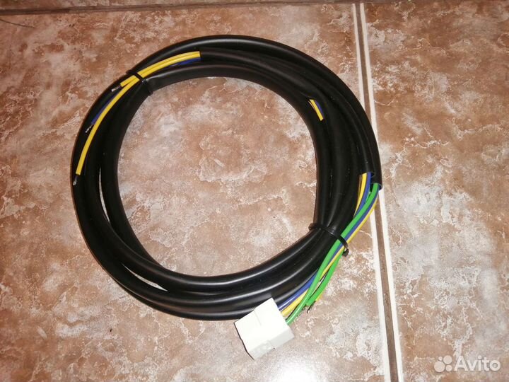 Жгут проводов коляски Урал, черный кембрик