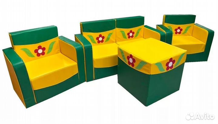 Мягкая детская игровая мебель 