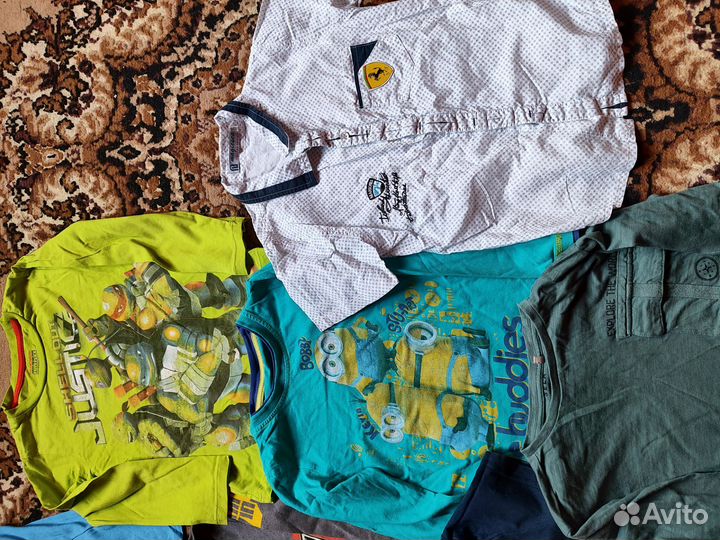 Футболки для мальчика 116 122