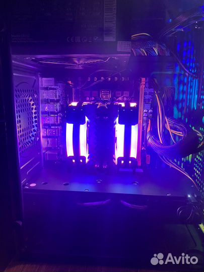 Игровой компьютер rx580 xeon e5 2620v3