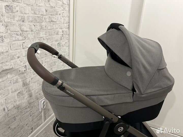 Люлька cybex gazelle s soho grey