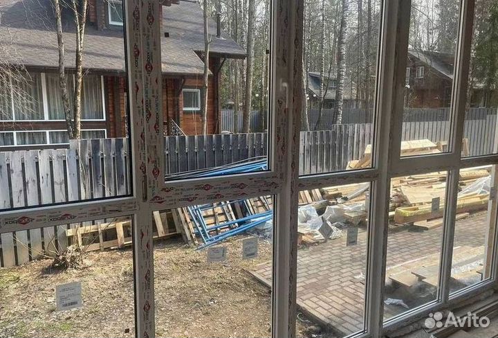 Остекление окон и балконов пвх