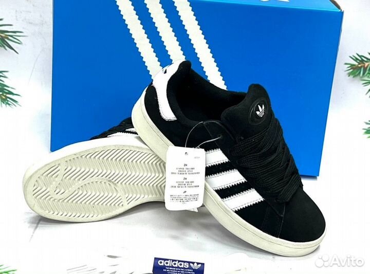 Кроссовки Adidas Campus 00s Black Люкс