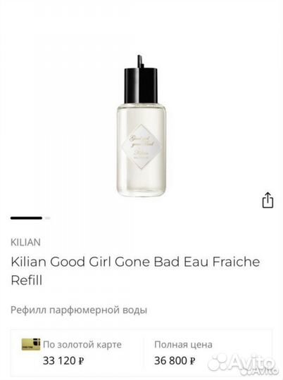 Парфюм Good Girl Gone Bad by Kilian свежий, цитрус