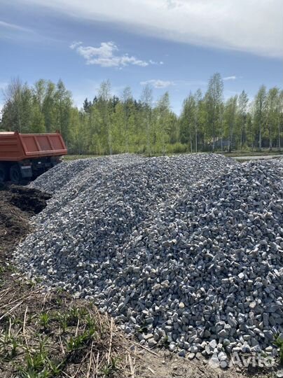 Песок/Щебень/Отсев/Скала