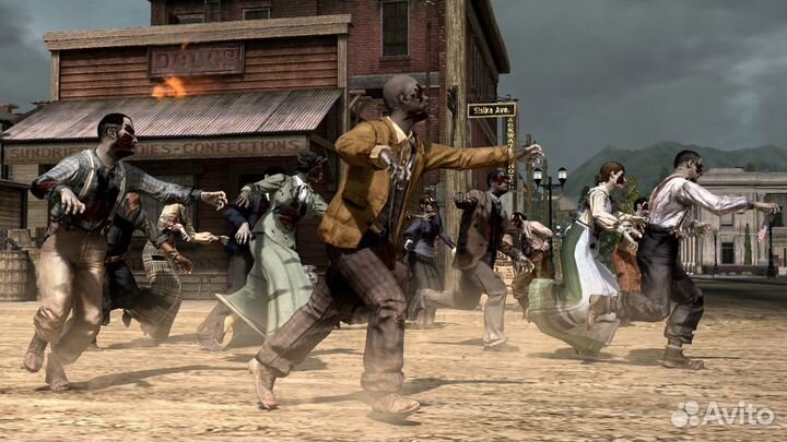 Red Dead Redemption Undead Nightmare xbox 360 Диск