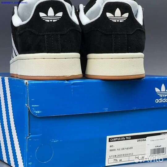 Кроссовки Adidas Campus 00 Black (Арт.77253)